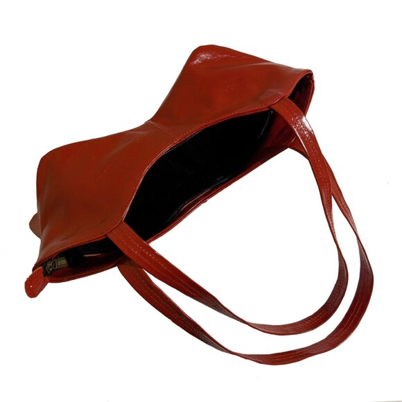 Bullet bra inspired leather purse (original, handmade by me) - Picture 6 of 7